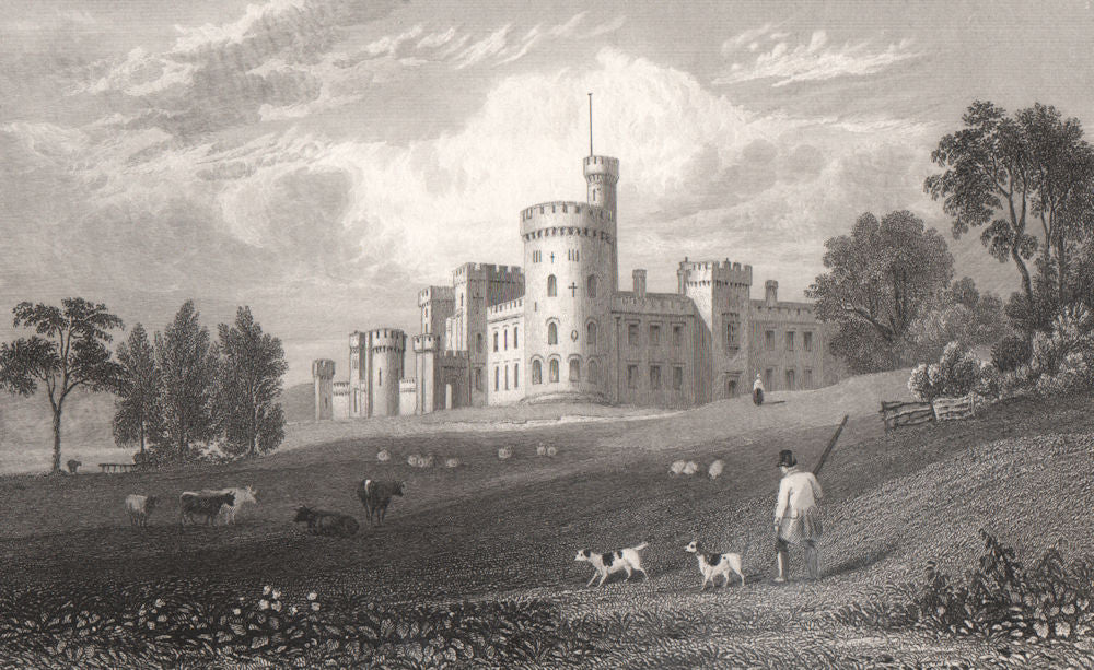 Cyfartha Castle Merthyr Tydfil, Glamorganshire, Wales, by Henry Gastineau 1835